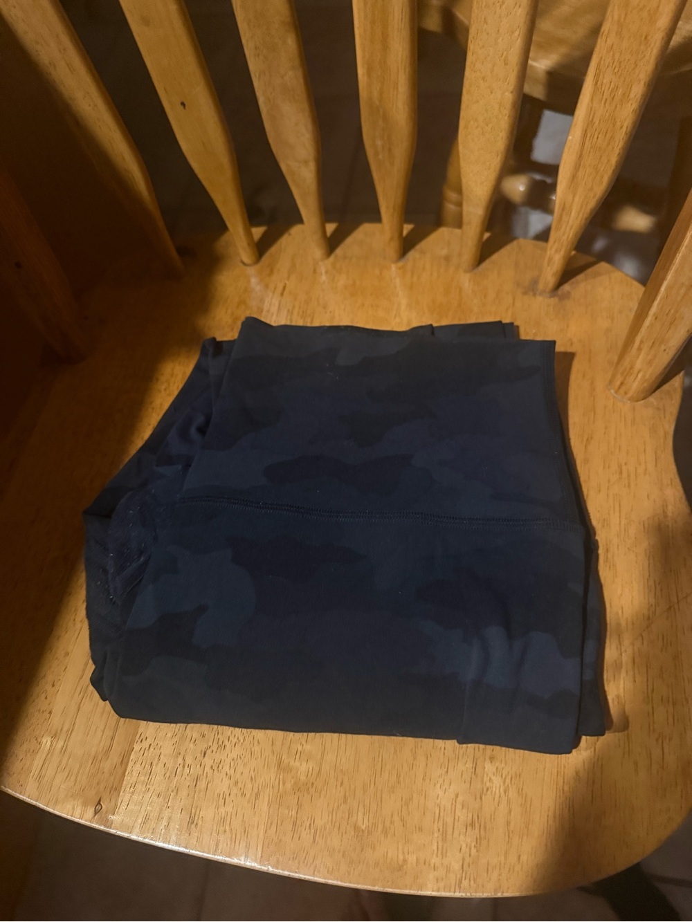 Women’s Navy Camouflage Performance Leggings